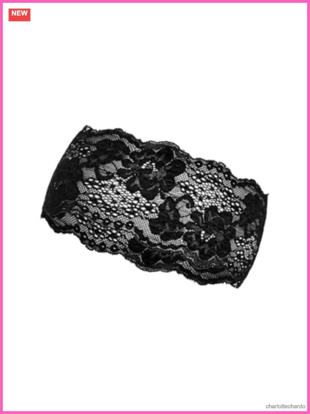 Elegant Floral Lace Wide Headband Non Slip Elastic Hairband